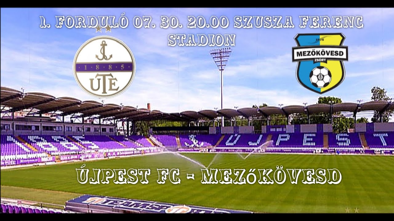 Újpest FC - Mezőkövesd 1 - 1 szurkolói videó 2022 ősz