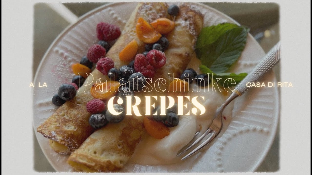 Palatschinke (CREPES) spelled many ways, all taste amazing!