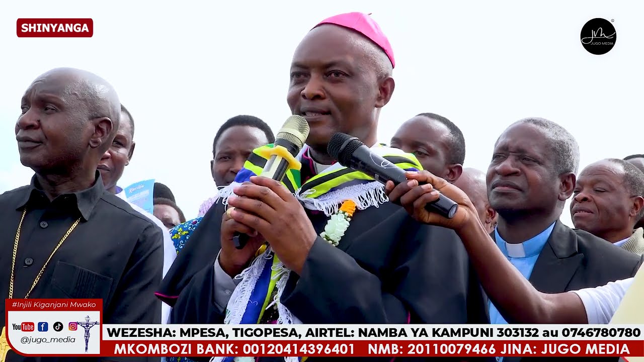 Tazama Mapokezi ya Mhashamu Prosper Lyimo wa Jimbo jipya la Bariadi Mpakani mwa Tabora na Shunyanga.