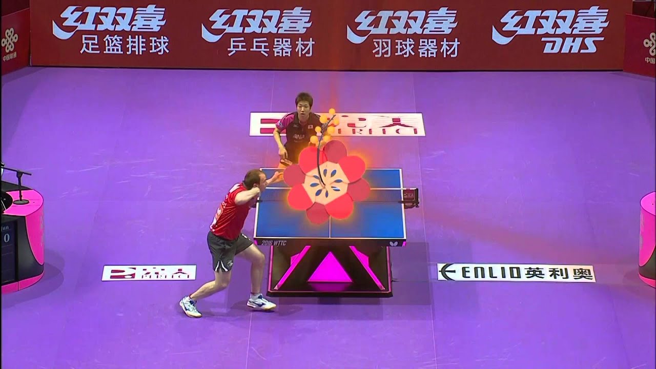 2016 WTTTC MT-SF JPN-ENG (1) Jun Mizutani - Paul Drinkhall (full match|short form in HD)