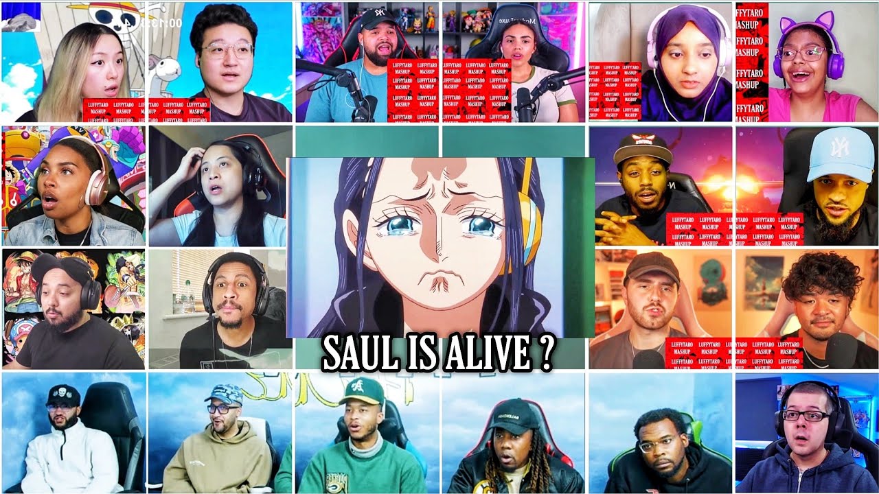Saul is Alive ? Reaction Mashup | One Piece Episode 1096