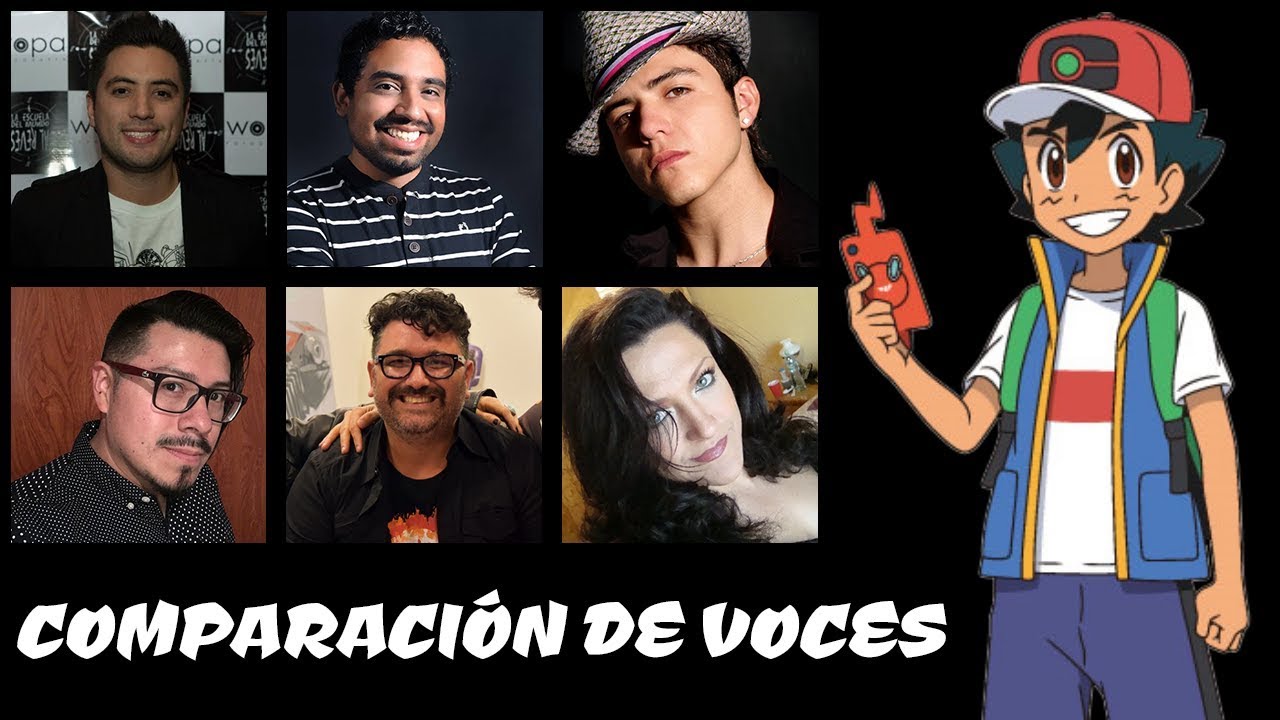 Comparación de Voces - Ash Ketchum