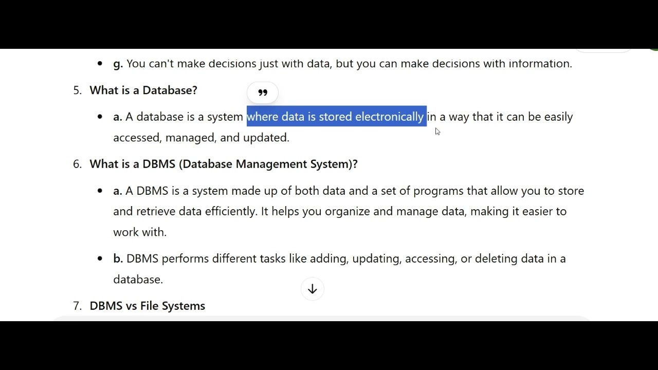 LEC-1: Introduction to DBMS