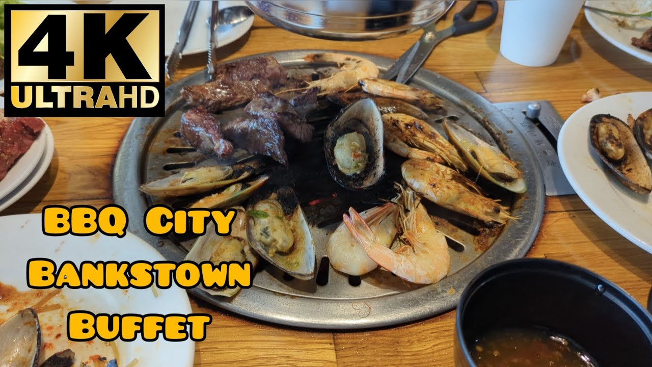 BBQ CITY BANKSTOWN BUFFET | 4K