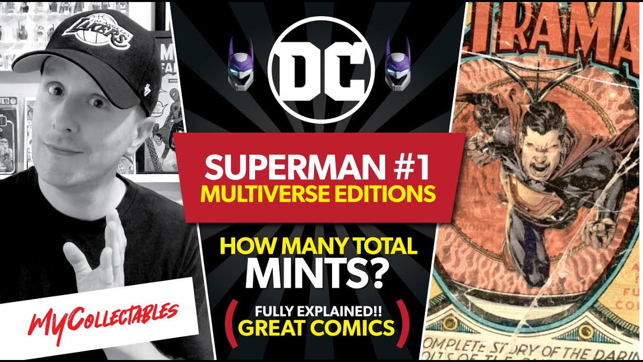 Superman #1 Multiverse Comic Drop on DC NFT! EXPLAINED!