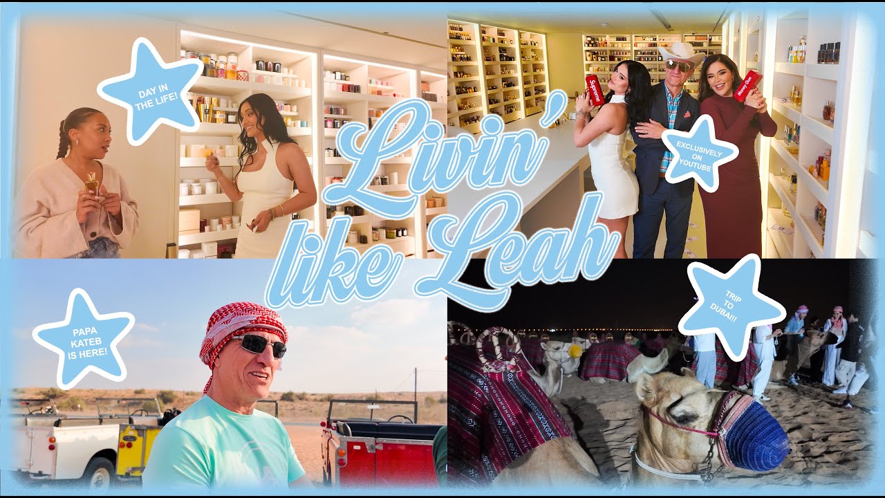 dubai trip with my dad :) *kayali campaign, camel riding & more*
