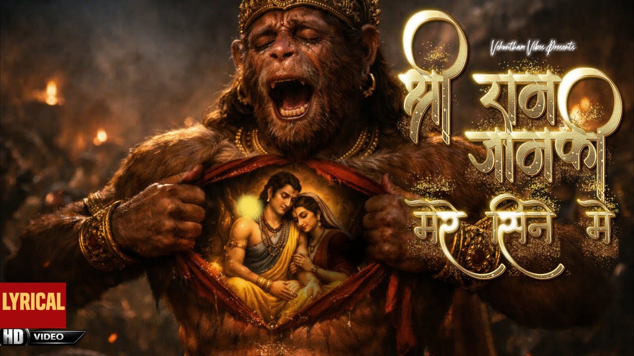 श्री राम जानकी मेरे सीने में | Hanuman Bhajan | भावुक कर देने वाला भजन | Lyrical