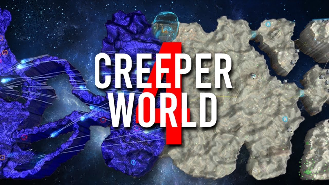 PLAYING THE SAME MAP ON BOTH SIDES! - CREEPER WORLD 4