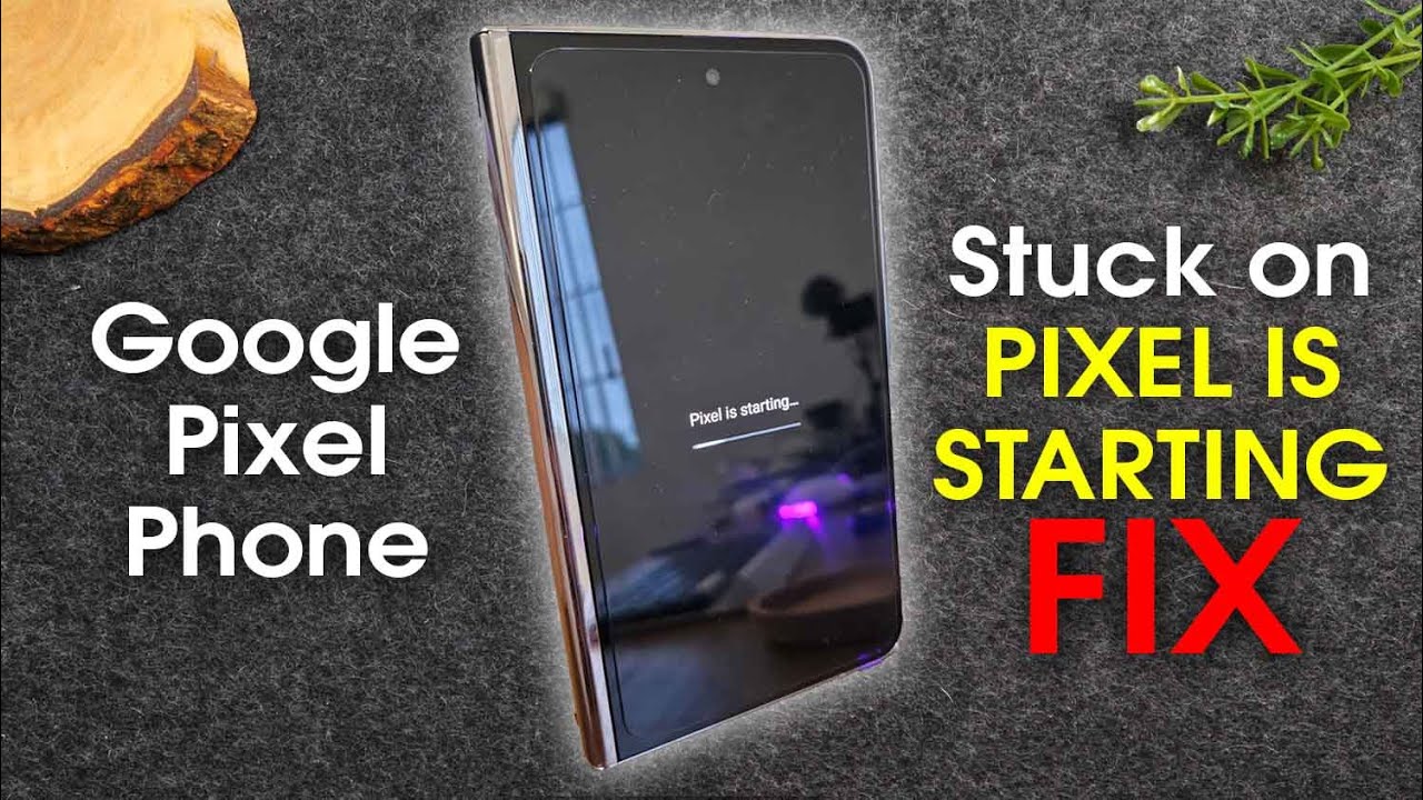 Pixel начинает ИСПРАВЛЯТЬ | Как исправить застрявший в цикле загрузки телефон Pixel | H2TechVideos