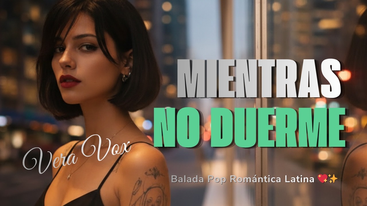 Vera Vox — Mientras la Ciudad no Duerme 💔🌙 | Balada Pop Romántica