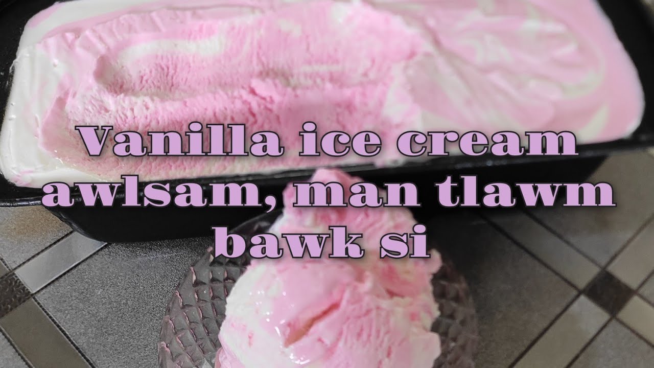 VANILLA ICE CREAM AWLSAM TAK LEH HAUTAK LO TAK A SIAM DAN//VANILLA ICE CREAM RECIPE #SECRET KITCHEN