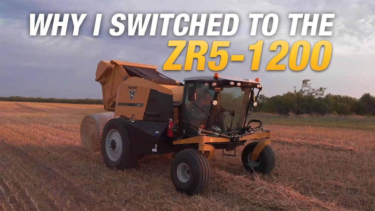 Why I switched to the ZR5-1200 self-propelled baler, Texas edition