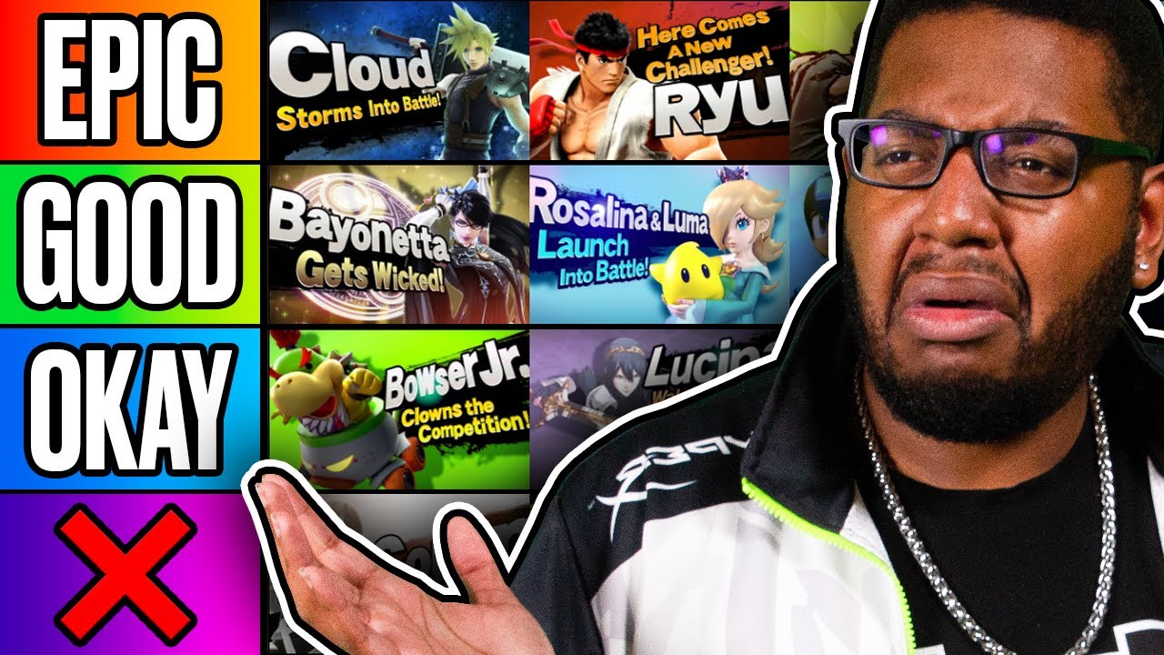WE RATED EVERY SINGLE SMASH 4 CHARACTER TRAILER