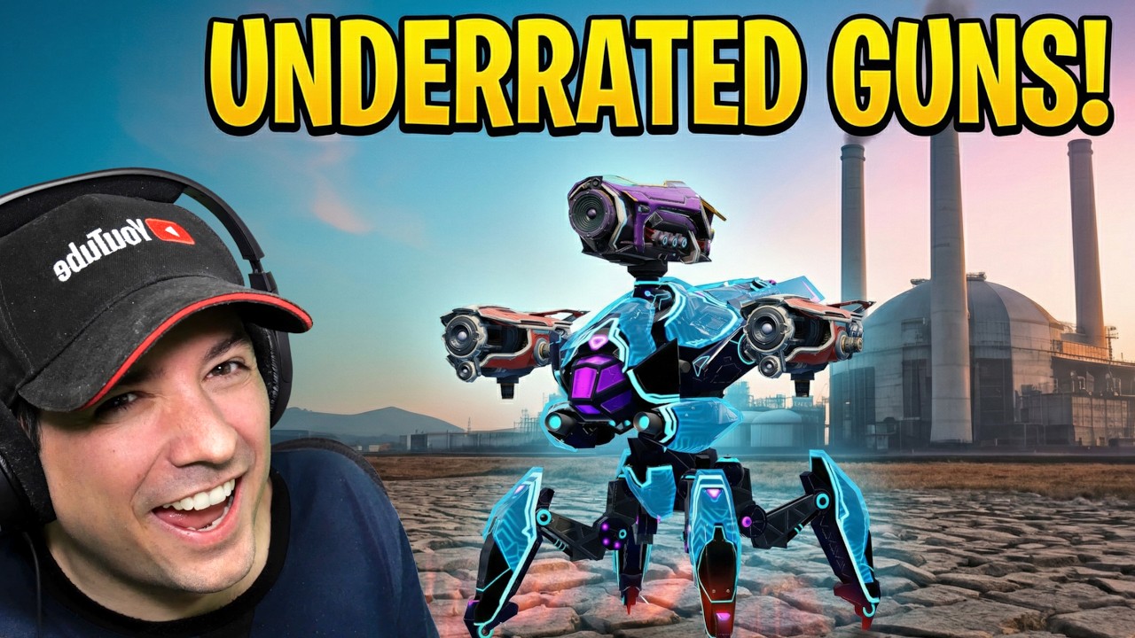 Я считаю, что эти пушки сильно недооценены в War Robots.