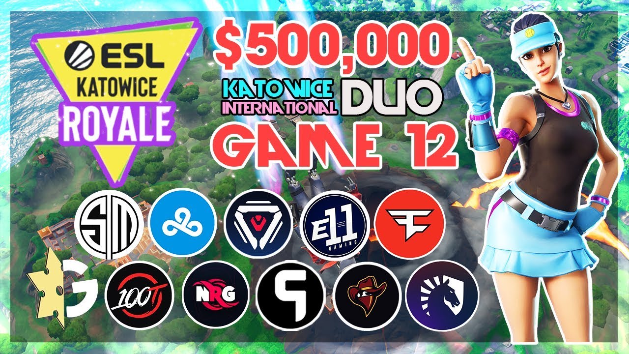 $500,000 🥊ESL Katowice Duo🥊 Game 12 Viewing Party (Fortnite)