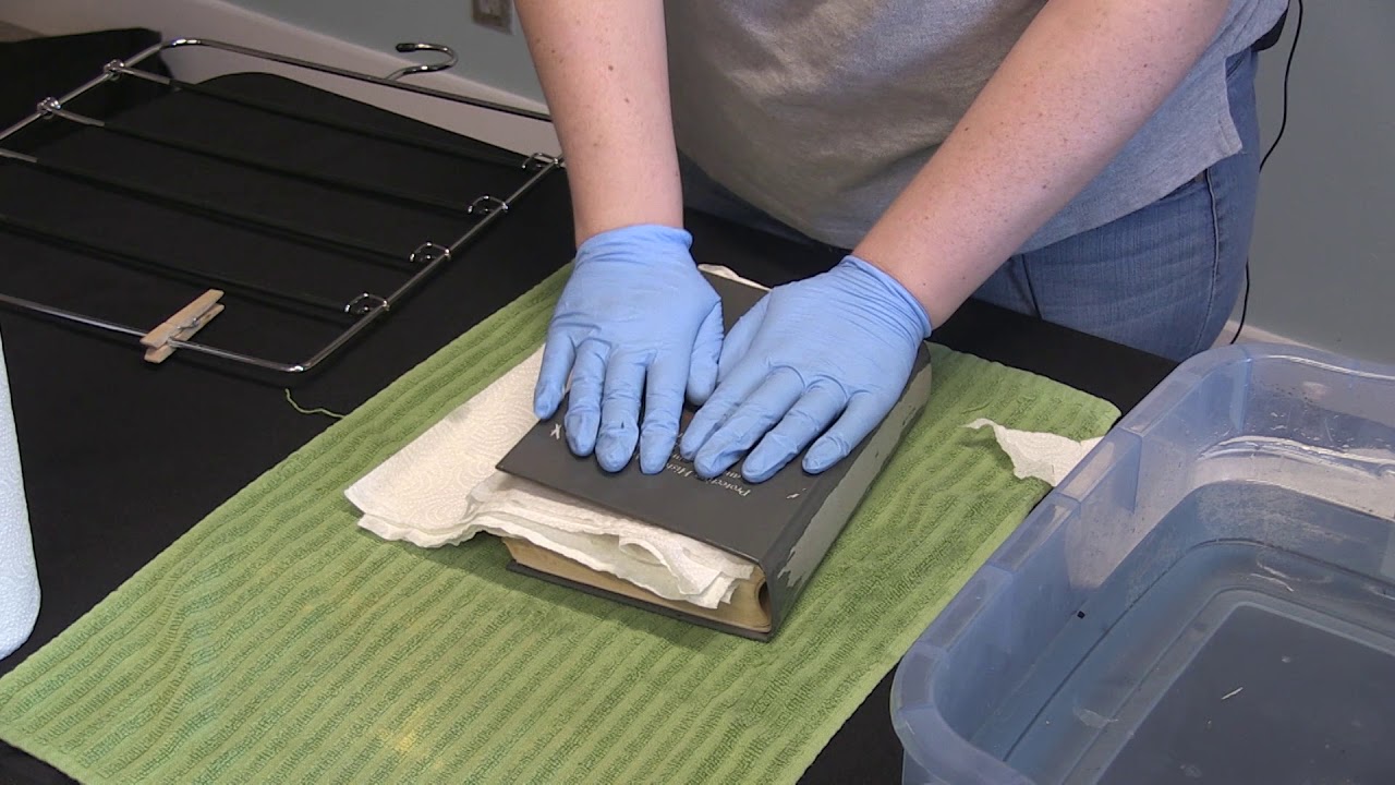 Flooded & Wet : DIY Heirloom Book Recovery