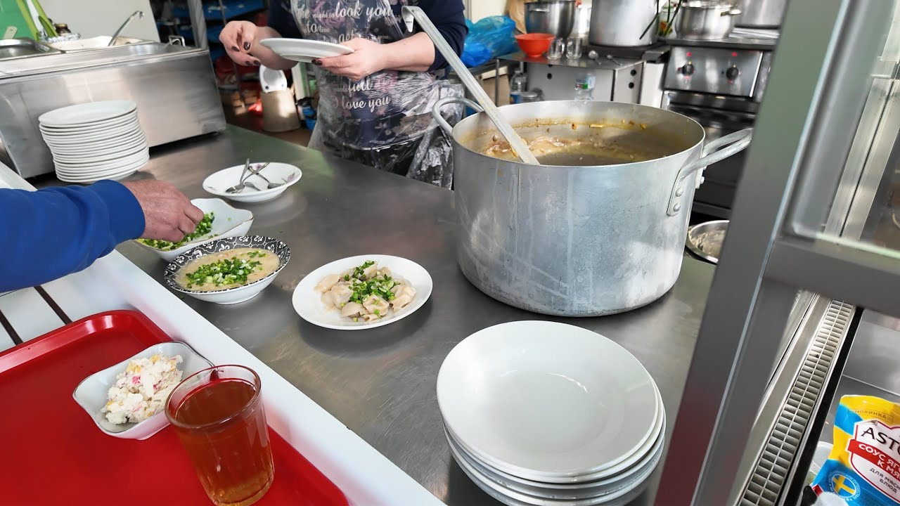 What Do They REALLY Eat in a Russian Factory?