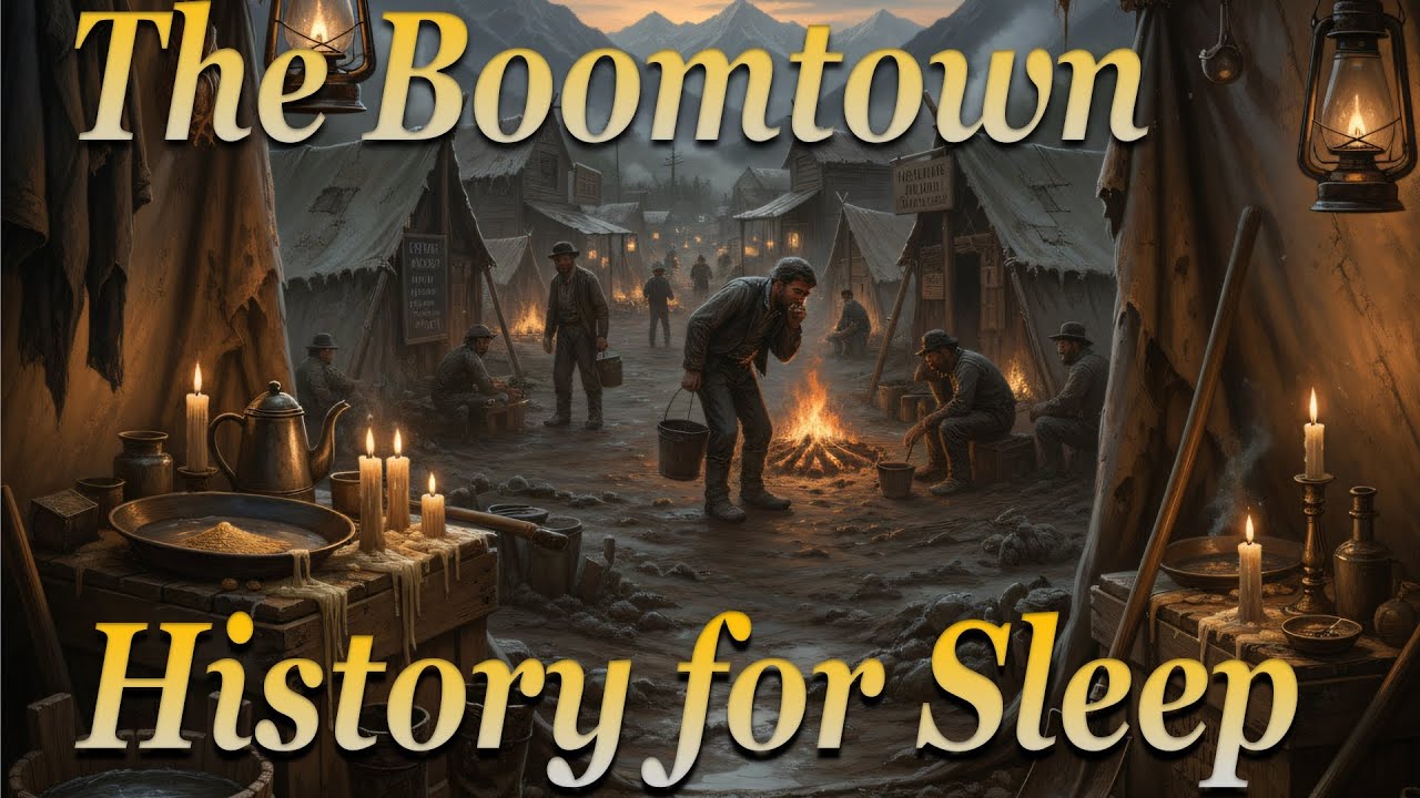 The Boomtown: Where Dreams Go to Die | California Gold Rush Mining Camp | History for Sleep