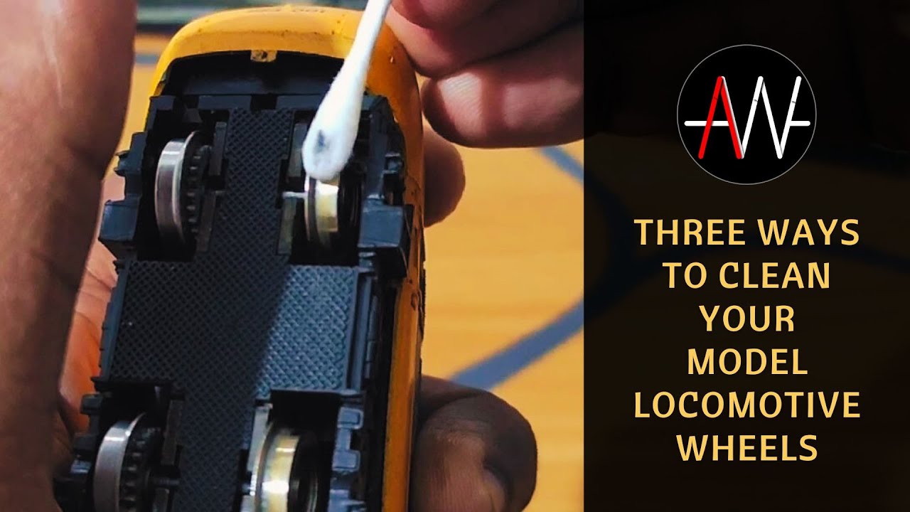 MODEL TRAIN LOCOS NOT RUNNING RIGHT? Clean the wheels with this how-to guide!