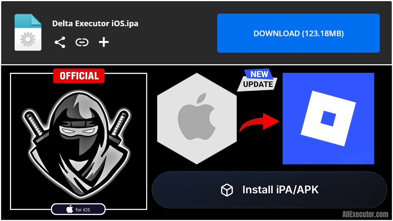 Delta Executor iOS iPA (Новое обновление) для iPhone/iPad | Актуальная версия Roblox iOS Executor...