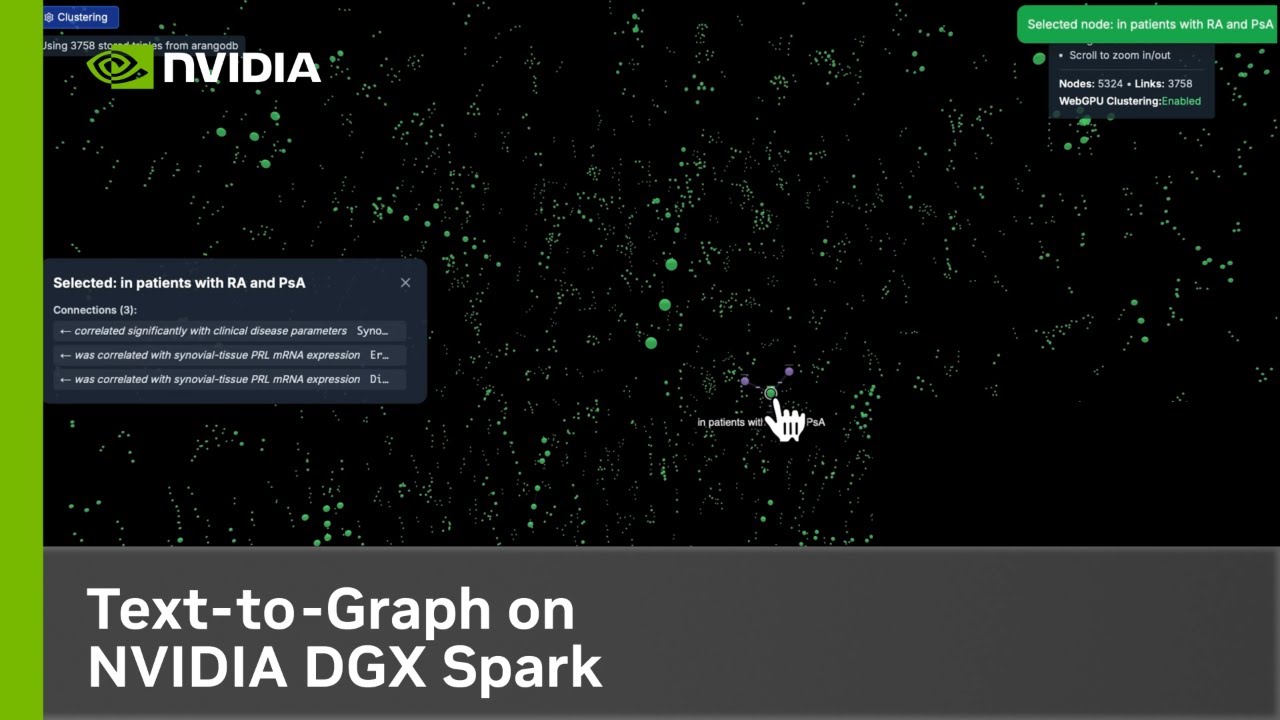 Превратите текст в граф знаний с 70B LLM на DGX Spark