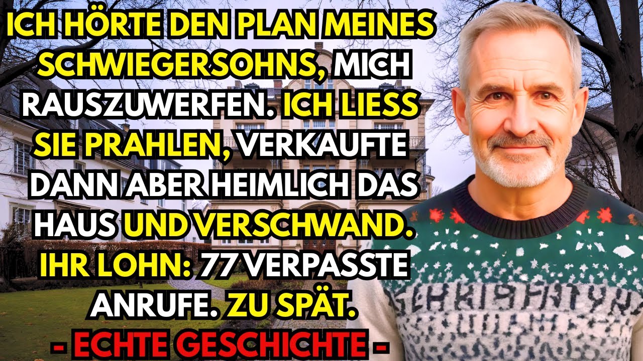 Mein Schwiegersohn wollte seine Eltern in mein Haus holen, also verkaufte ich es und verschwand...
