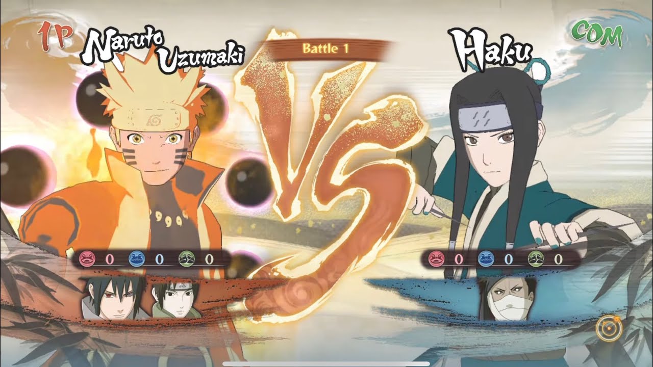 Naruto Shippuden Ultimate Ninja Storm 4 - Naruto vs Haku