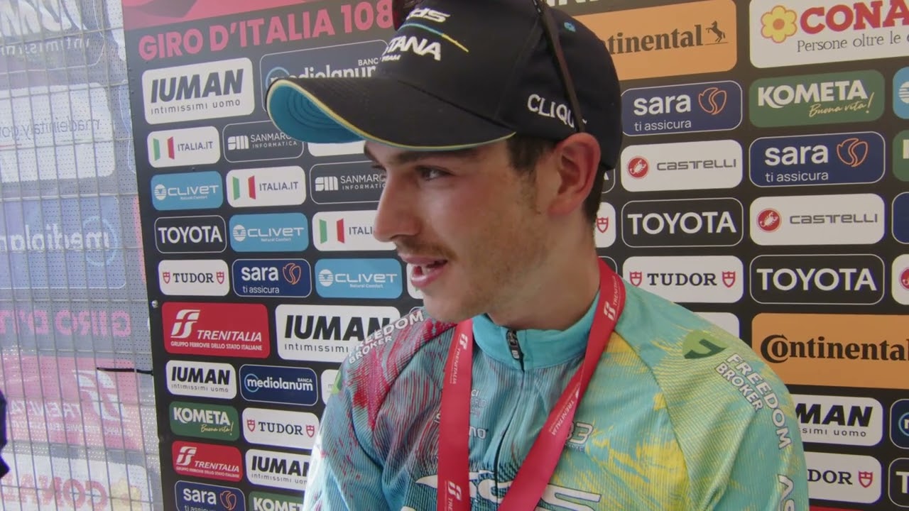 Christian Scaroni - Intervista all'arrivo - Tappa 16 - Giro d'Italia 2025