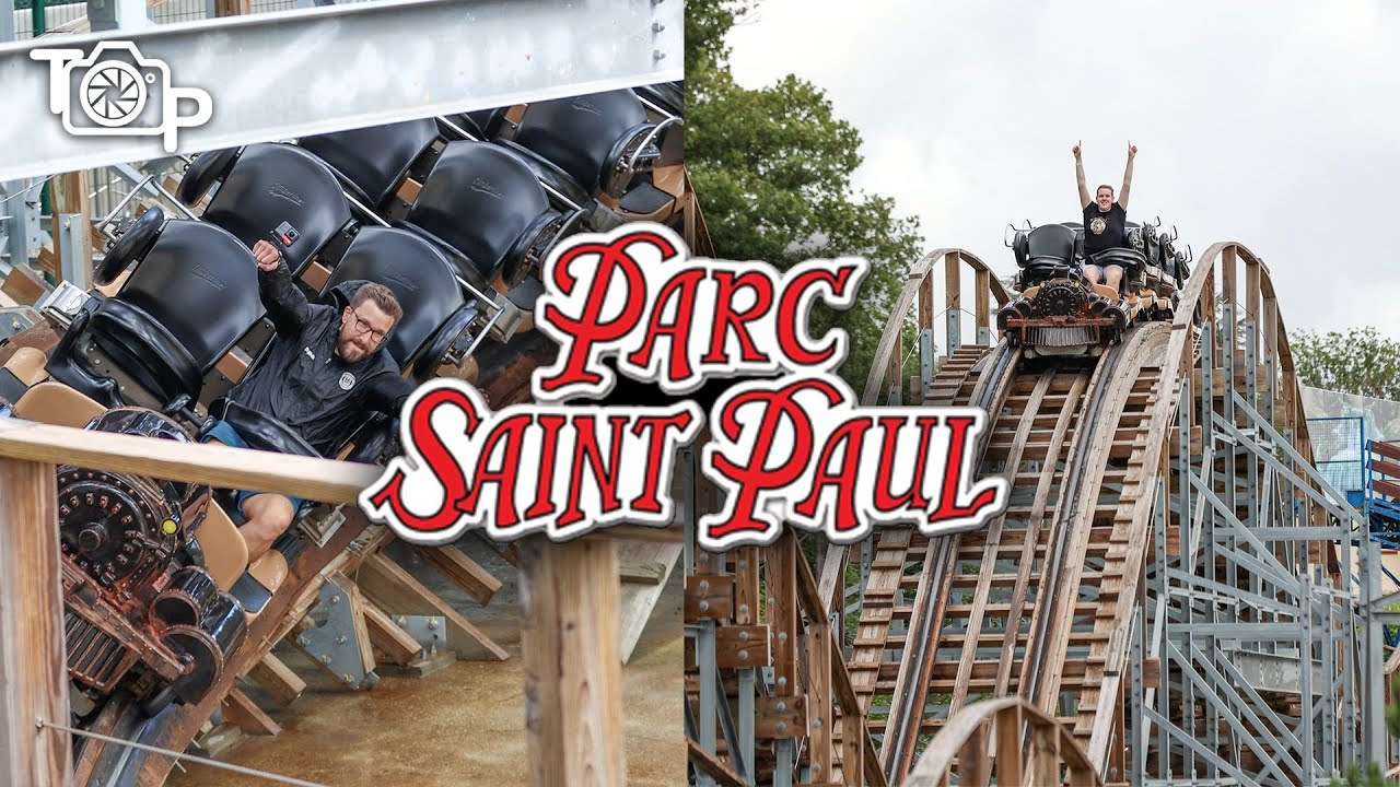 Wood Express (4K) Front Row POV - Parc Saint Paul
