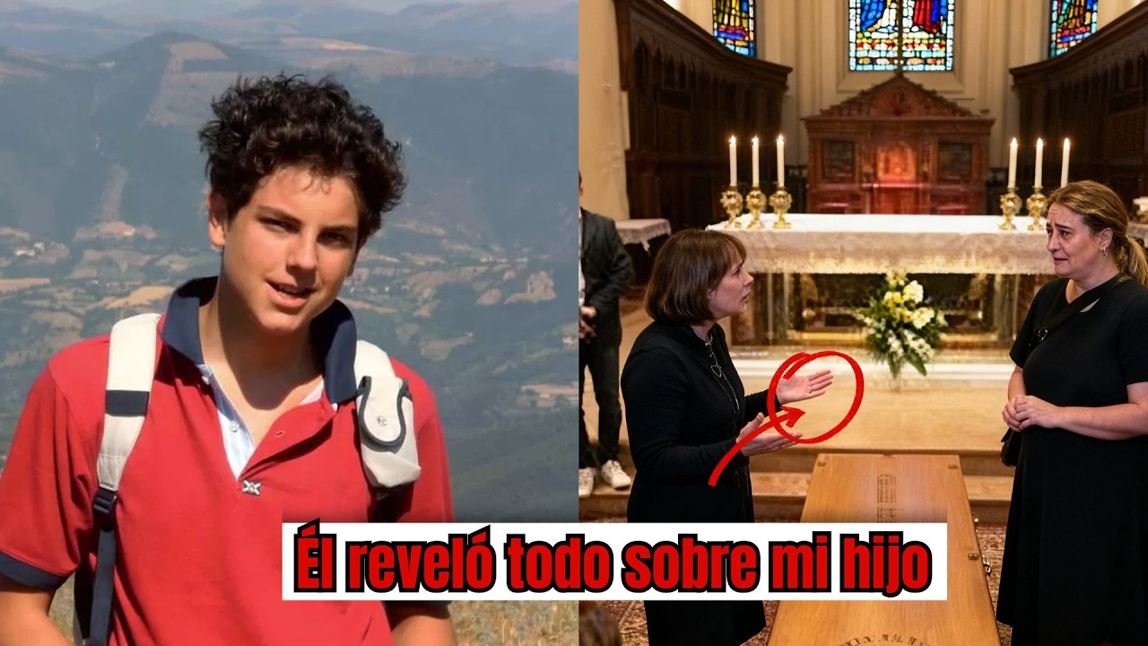 Durante el funeral de mi hijo Carlo Acutis, una desconocida me reveló su primer milagro