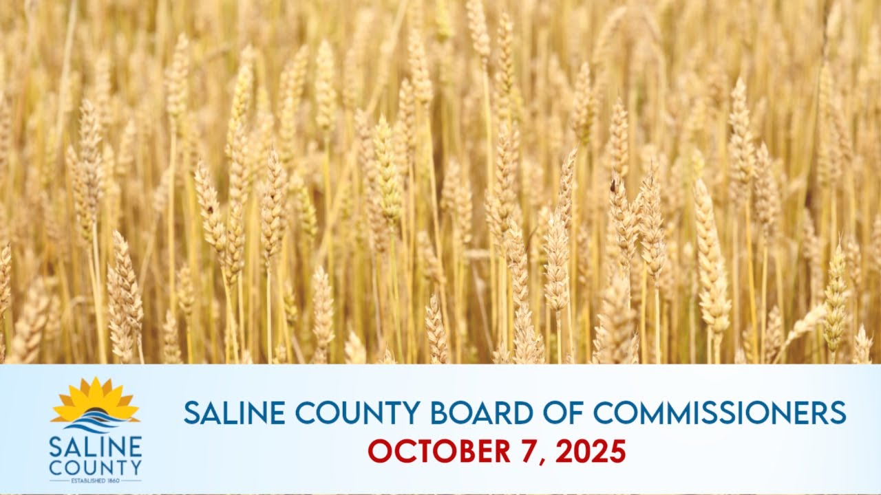 Saline County Commission Meeting - October 7, 2025