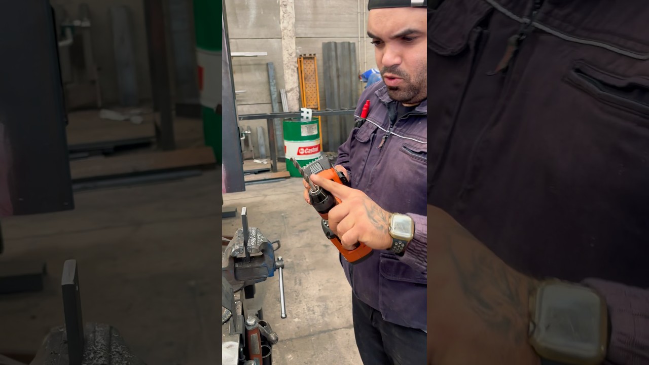 MEJOR TALADRO PARA PERFORAR METAL Y PROFESIONAL #tools #herramientas #profesional #soldador #metal