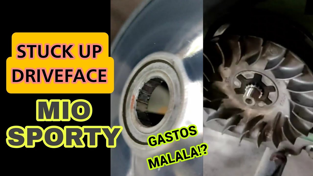 [Problemang Panggilid] Stuck up na Driveface | Mio Sporty - Basic Solution!