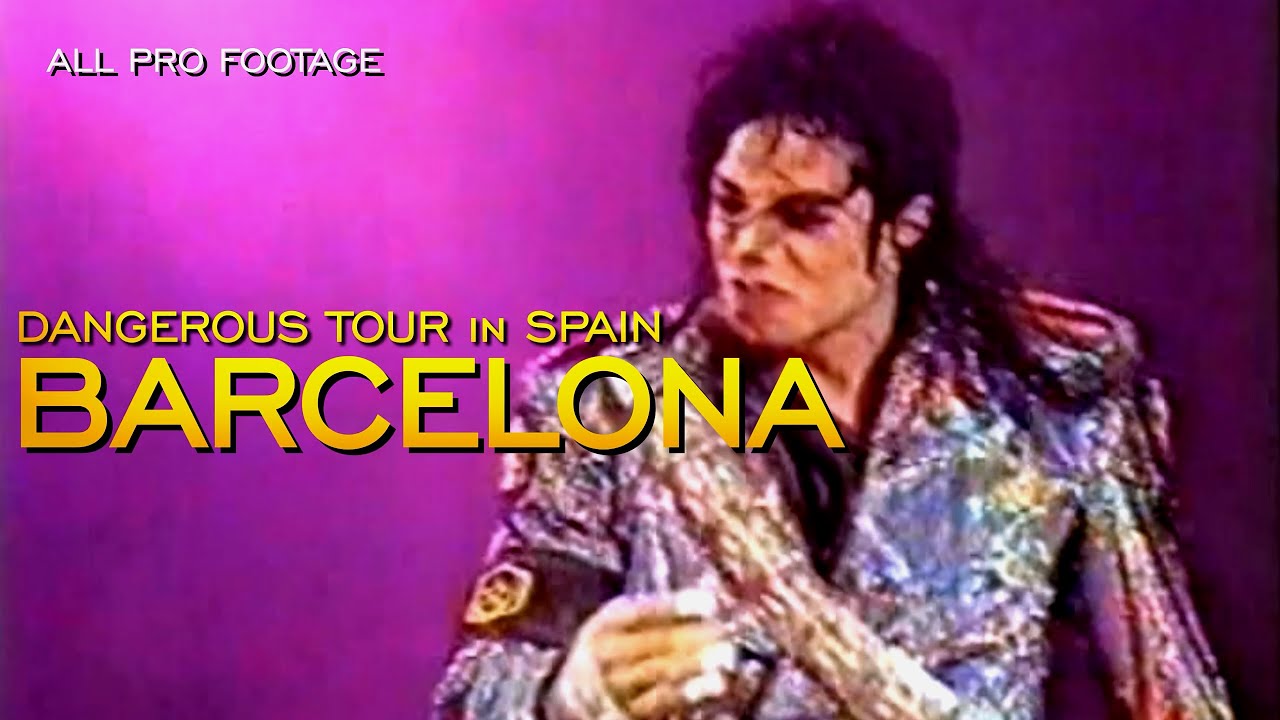 Michael Jackson - Live in Barcelona (Dangerous Tour) Extended Pro Footage