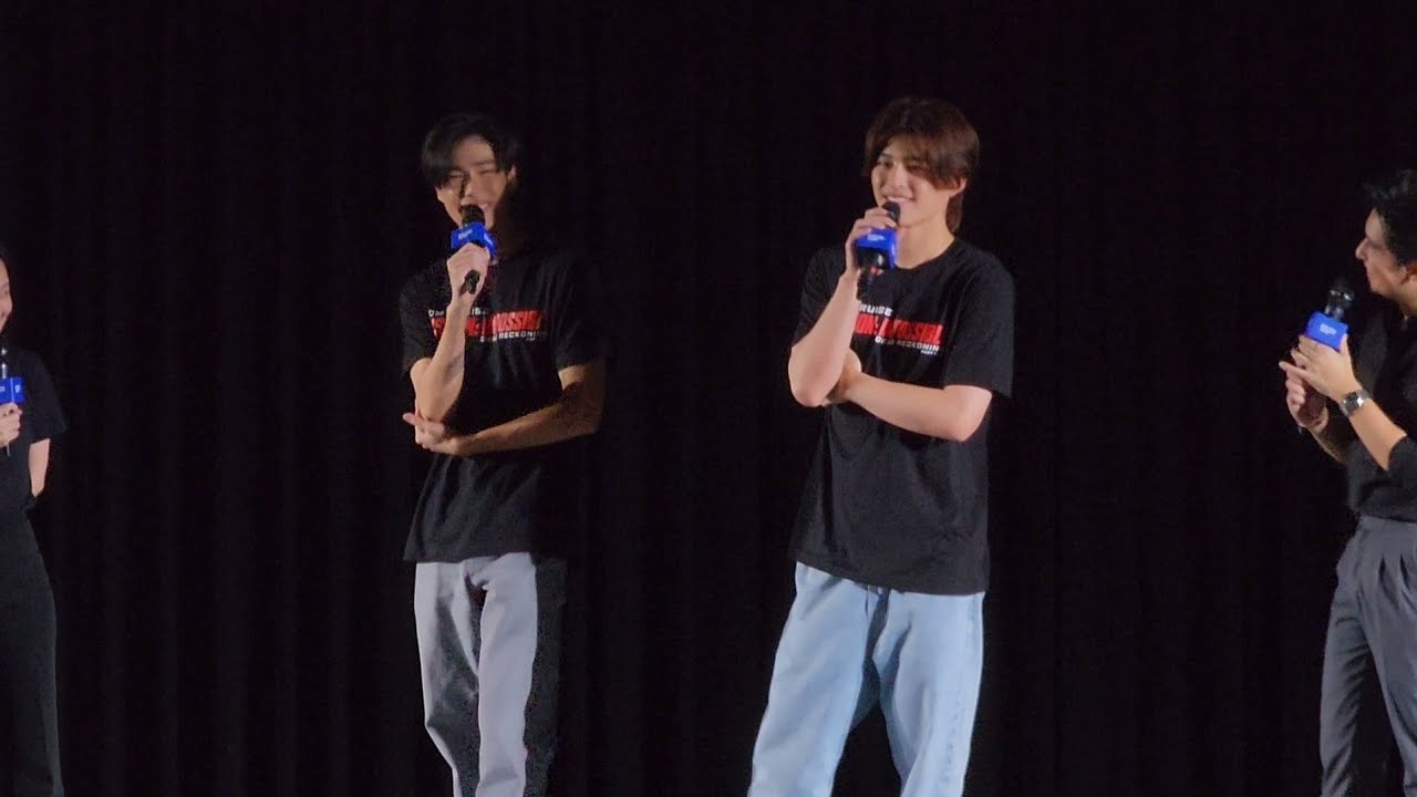 [FANCAM] 230711 Pond & Phuwin (ปอนด์ & ภูวินทร์) @ SF FIRST DAY FAN SCREENING - Mission Impossible
