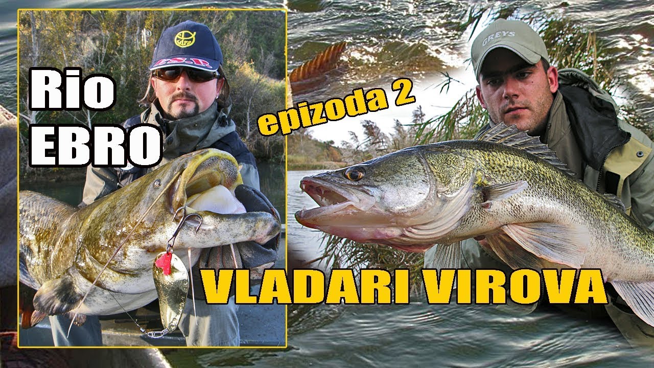SOMovi kapitalci i MONTAŽA KEDERA za smuđa, RIO EBRO - Vladari virova E-2/6 / VSP Igor Pavičić