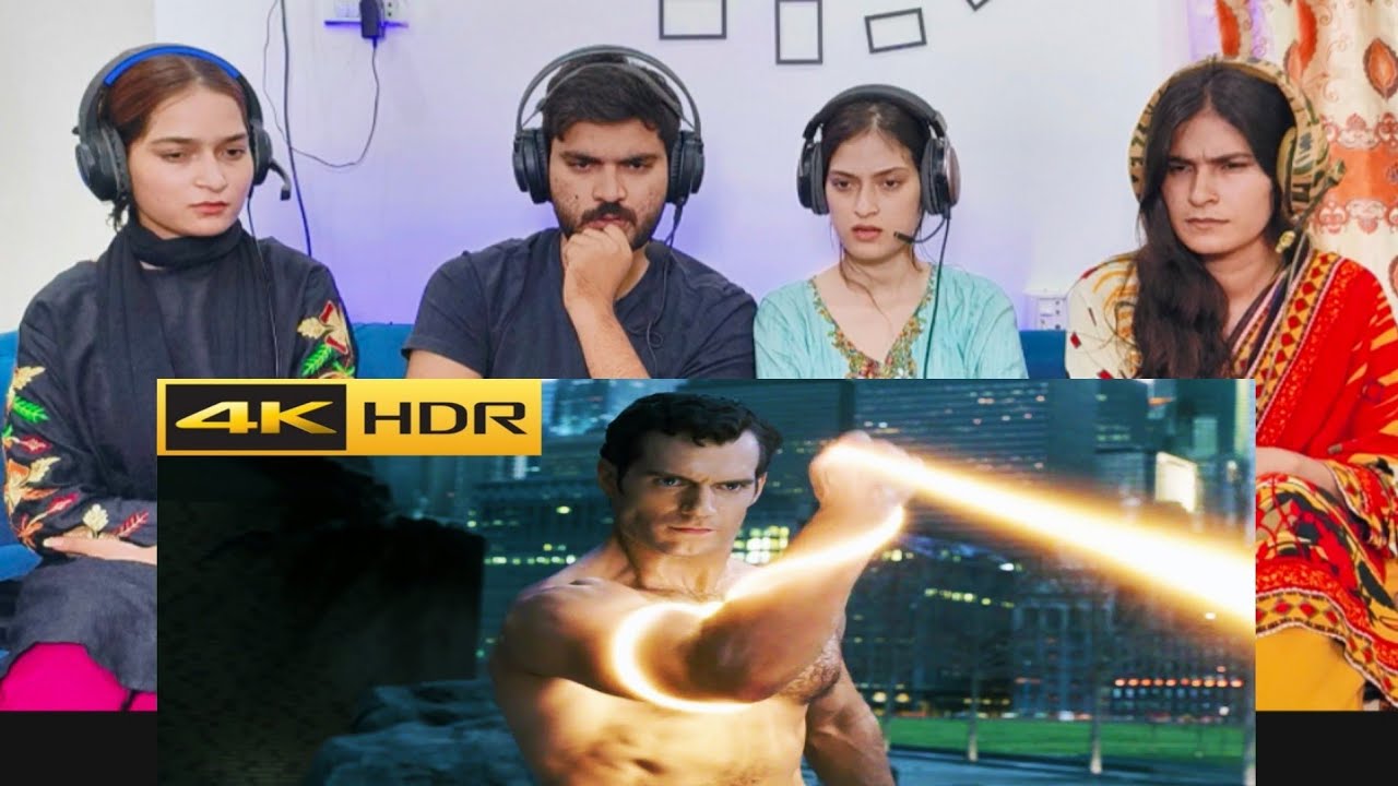 Superman vs Justice League Fight Scene Reaction