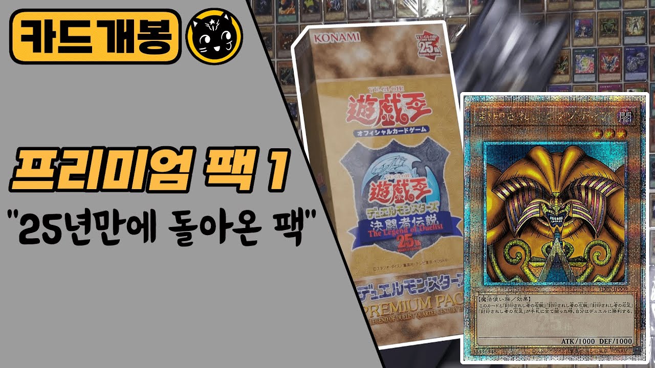【유희왕】 카드개봉 