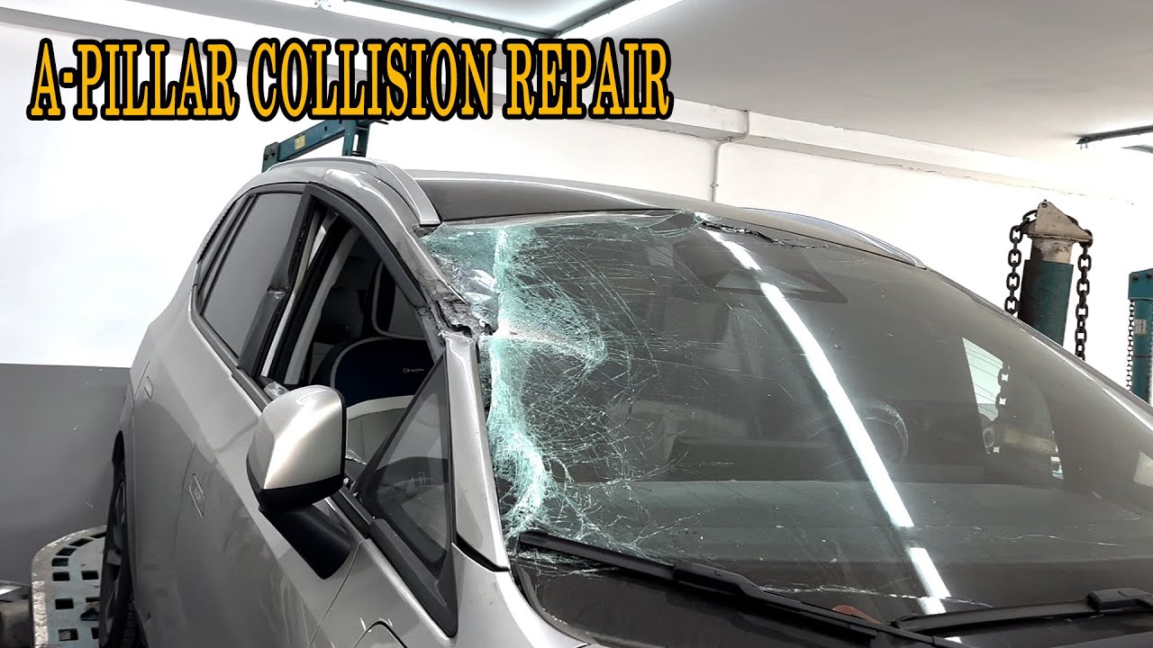 Repairing Damaged A-pillar of GAC Aion