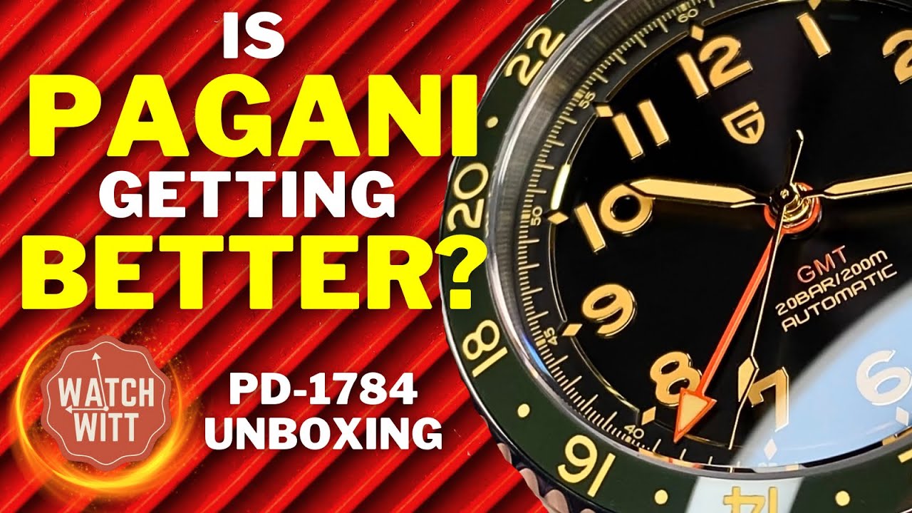 Pagani Design's Crisp New Budget GMT! PD-1784 Unboxing