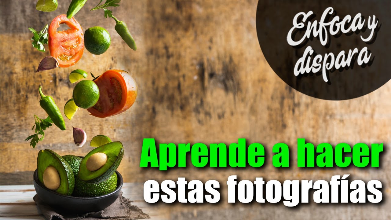 Crea composiciones espectaculares en  fotografía gastronómica.