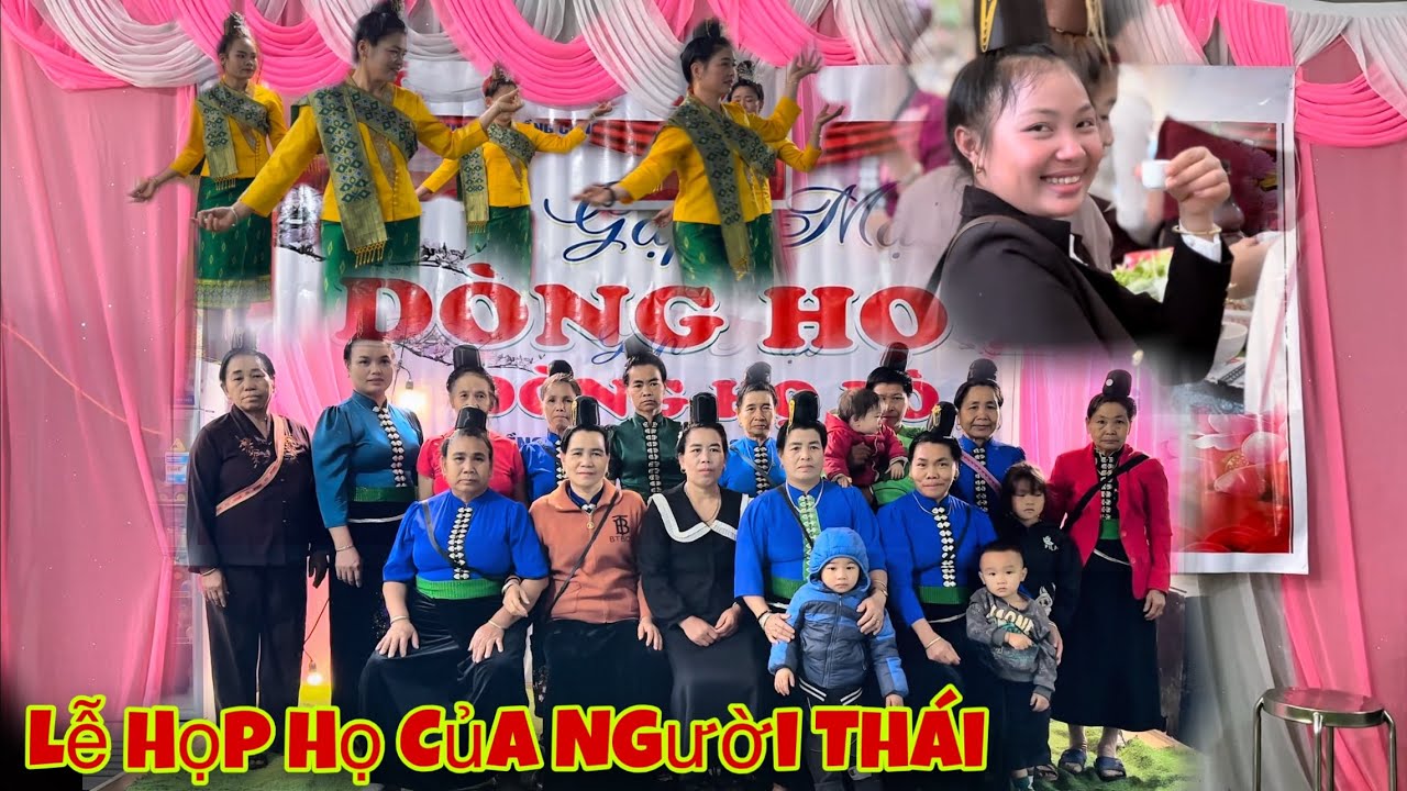 Tiệc Họp Dòng Họ Lò của người Thái tay bắc .tại bản .chiềng khương-chiềng Cang-Mường Hung