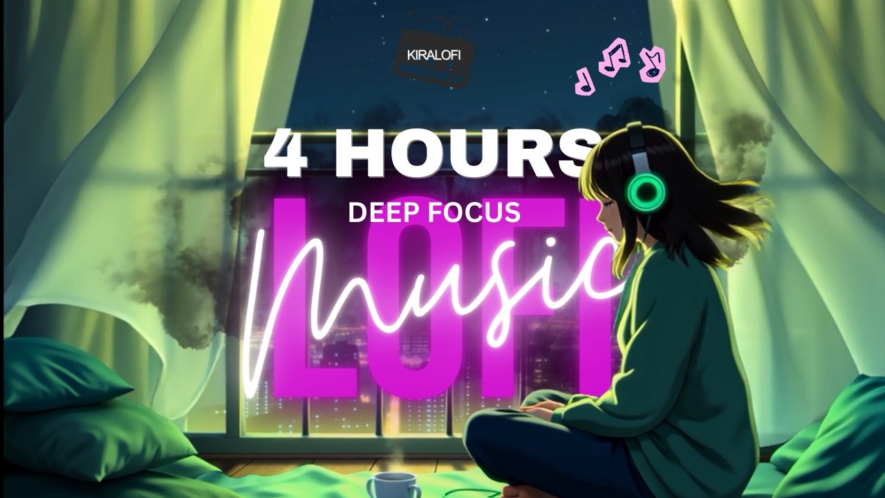 4 A.M. Study Session 🌌 Deep Focus Lofi [4 Hours]