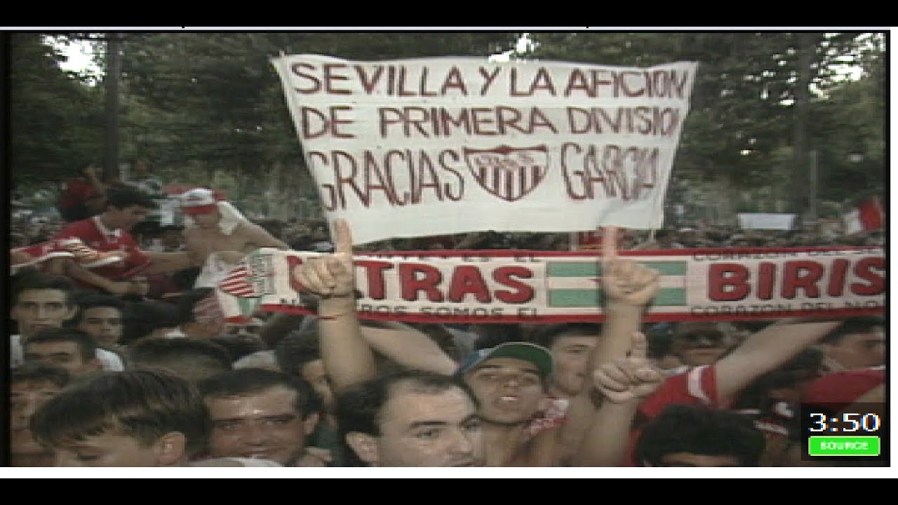 Sevilla Fútbol Club: fallido descenso administrativo en 1995