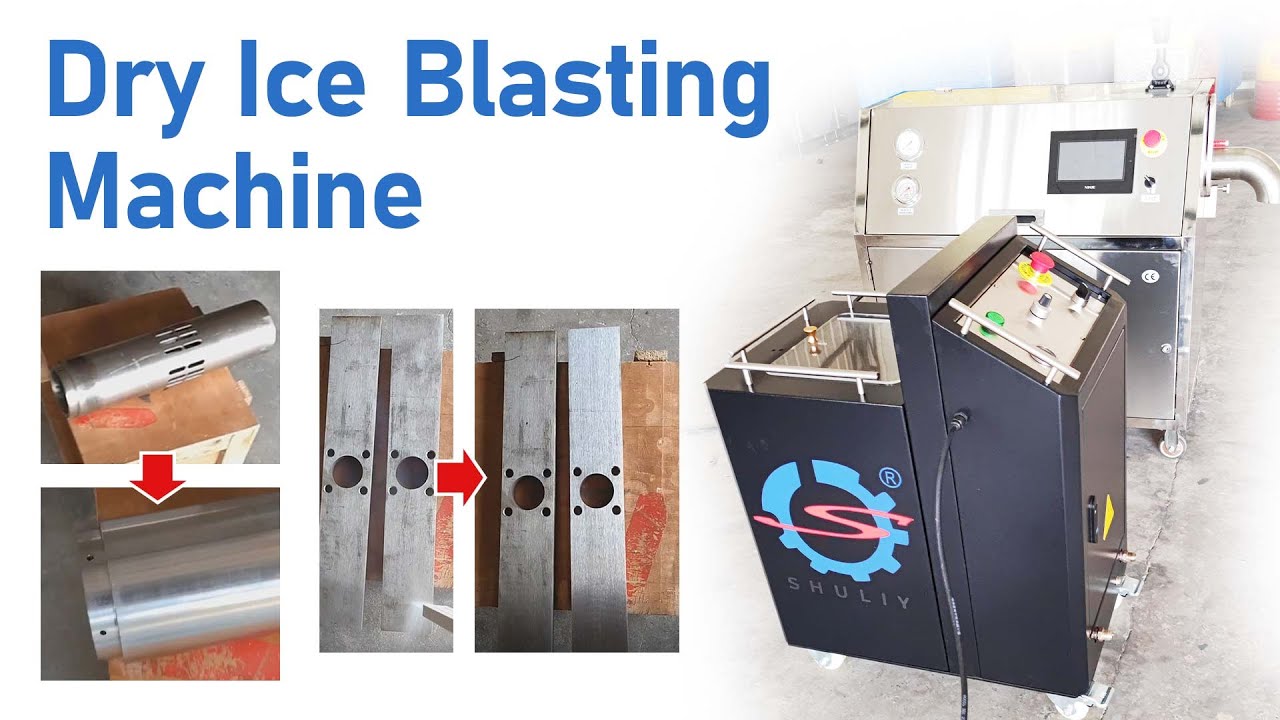 Revolutionary Dry Ice Cleaning Machine in Action! Say Goodbye to Dirt and Residues! Dry Ice Blaster