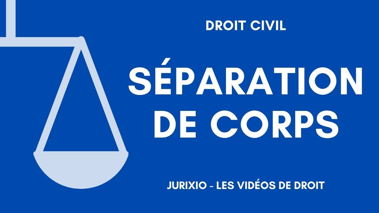 Séparation de corps et séparation de fait