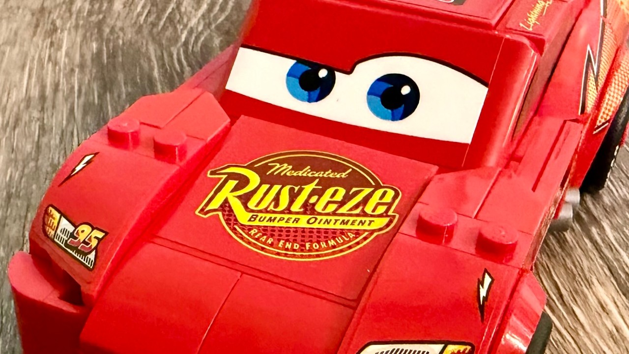 LEGO Lightning McQueen (77255) | Calm Full Build | LEGO Cars