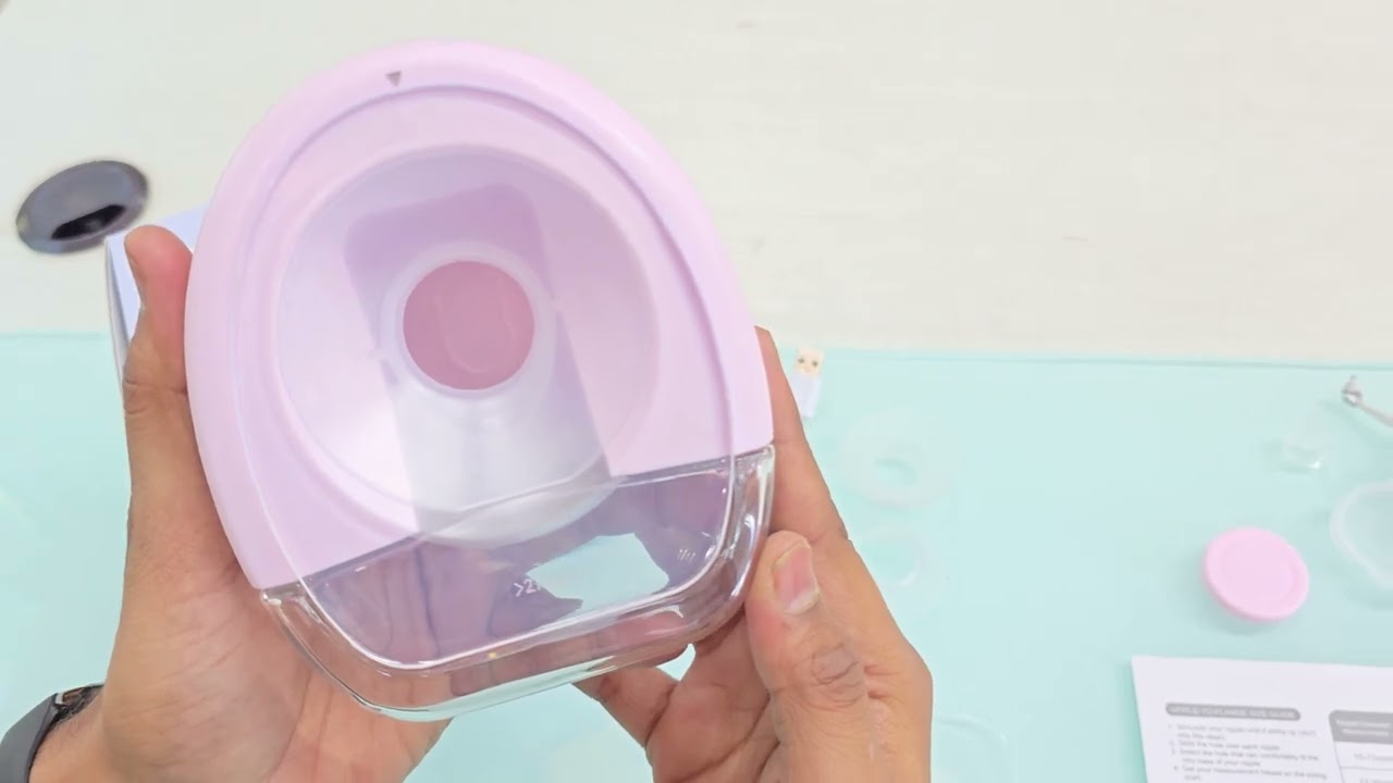 Look Mama Wearable Electric Breast Pump | Hands-Free with 4 Modes | Multiple Flange Sizes