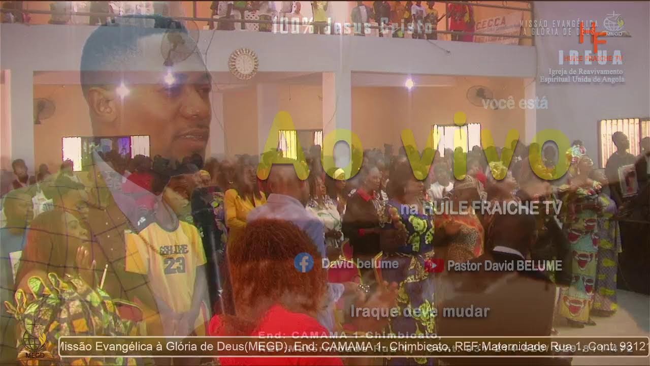 DOMINGO ESPECIAL COM A BÊNÇÃO DO AVÔ/PREGADOR: REV. APÓSTOLO ANDRÉ LUZAYADIO