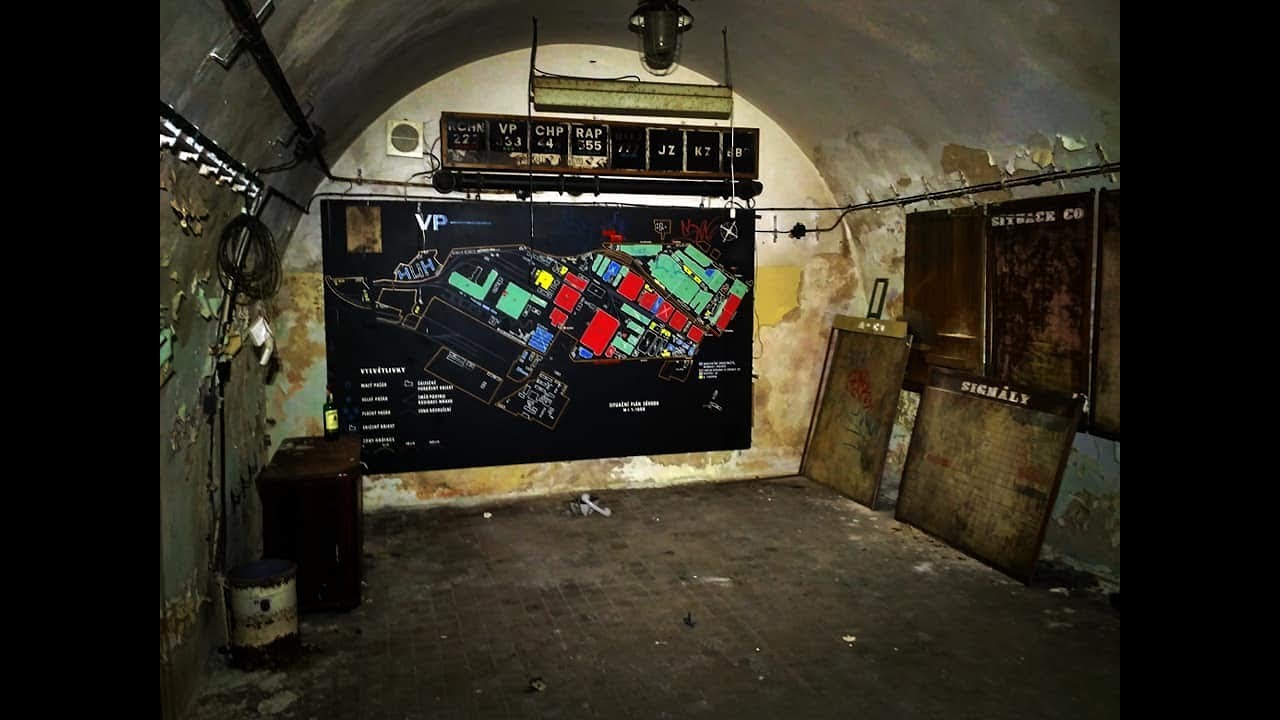 Protiatomový podzemní kryt CO - Galbytour 2020